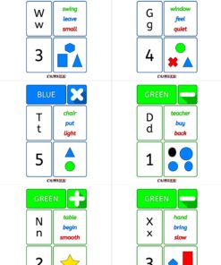 CardEd Learning Activities and Games Download - Printable Cards (Set 1)