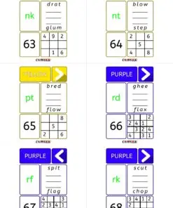 CardEd Learning Activities and Games Download - Printable Cards (Set 3)