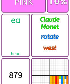CardEd Learning Activities and Games Download – Visual Display Cards (Set 4)