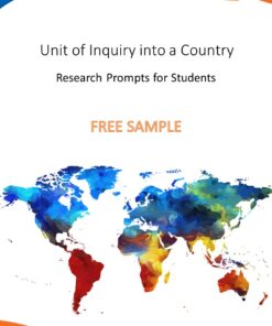 Unit of Inquiry into a Country - Free Sample PDF
