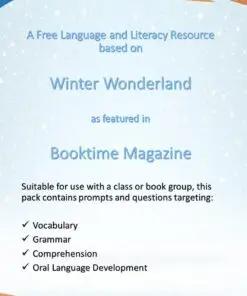 Winter Wonderland (Literacy & Language Development Resource)
