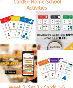 CardEd Home-school Activities Week 2: Set 2 – Cards 1-5