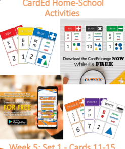 CardEd Home-school Activities Week 5: Set 1 – Cards 11-15