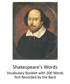 Shakespeare's Words: Vocabulary Booklet