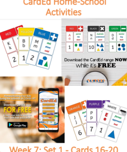 CardEd Home-school Activities Week 7: Set 1– Cards 16-20