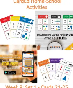 CardEd Home-school Activities Week 9: Set 1 – Cards 21-25